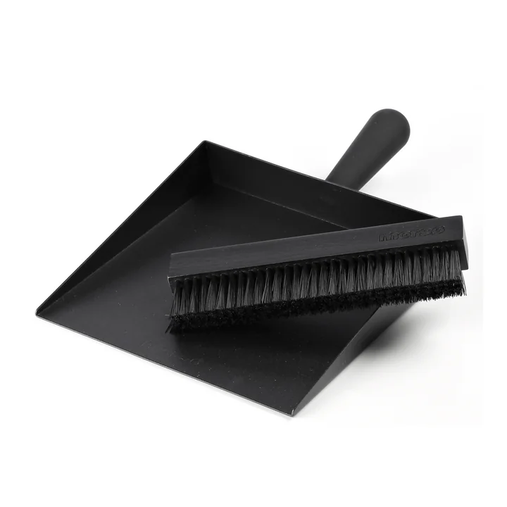 Pelle à poussière & Balai de Morsø en noir