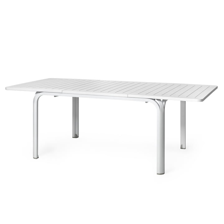 La table à rallonge Alloro 140 de Nardi , bianco / bianco