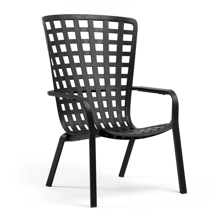 Le fauteuil d'extérieur réglable Folio de Nardi , anthracite