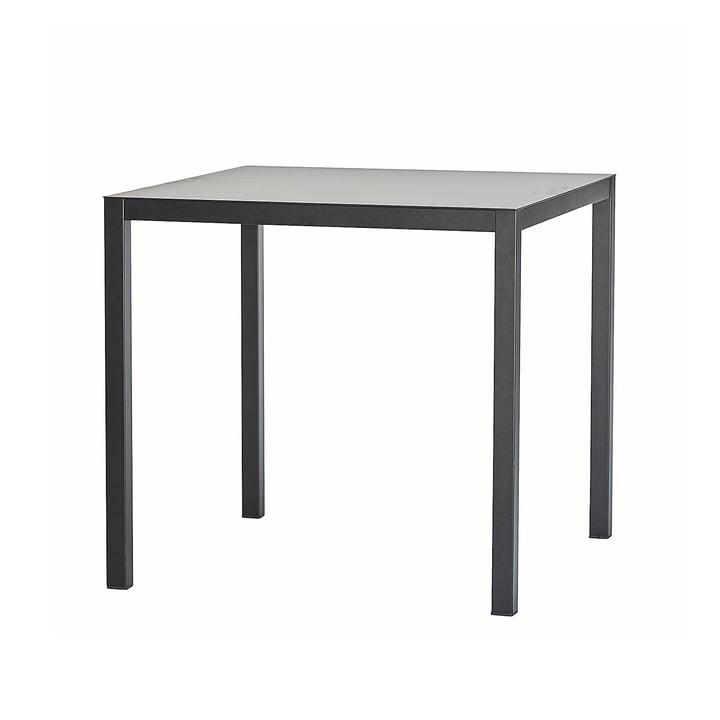 La table Aria de Fiam , 140 x 80 cm, noir