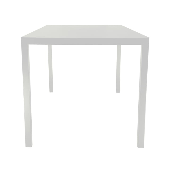 La table Aria de Fiam , 140 x 80 cm, blanc