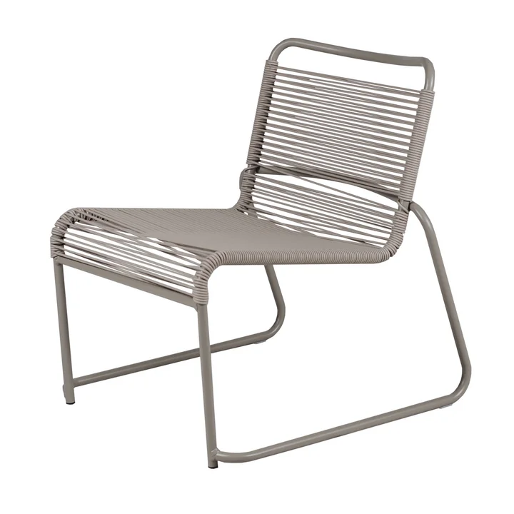Le site Lido Spaghetti chaise longue de Fiam , taupe