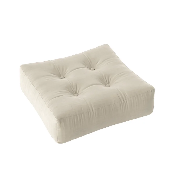 More Pouf, 70 x 70 cm, beige (747) de Karup Design