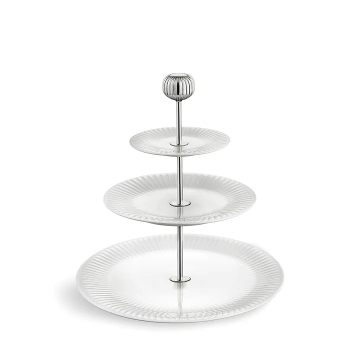 Hammershøi Etagere Ø 28 cm de Kähler Design en blanc