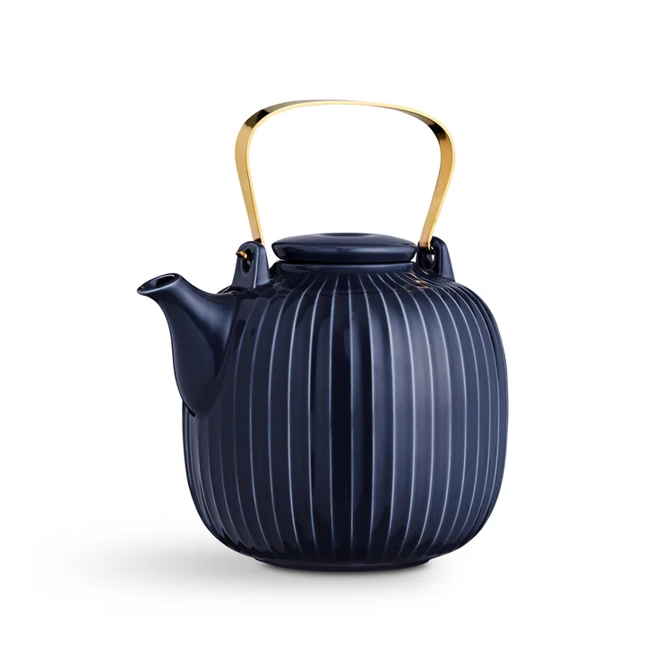 Hammershøi Théière 1,2 l de Kähler Design en indigo