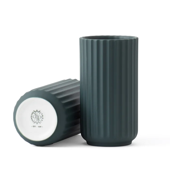 Vase Lyngby H 20,5 cm de Lyngby Porcelæn en vert
