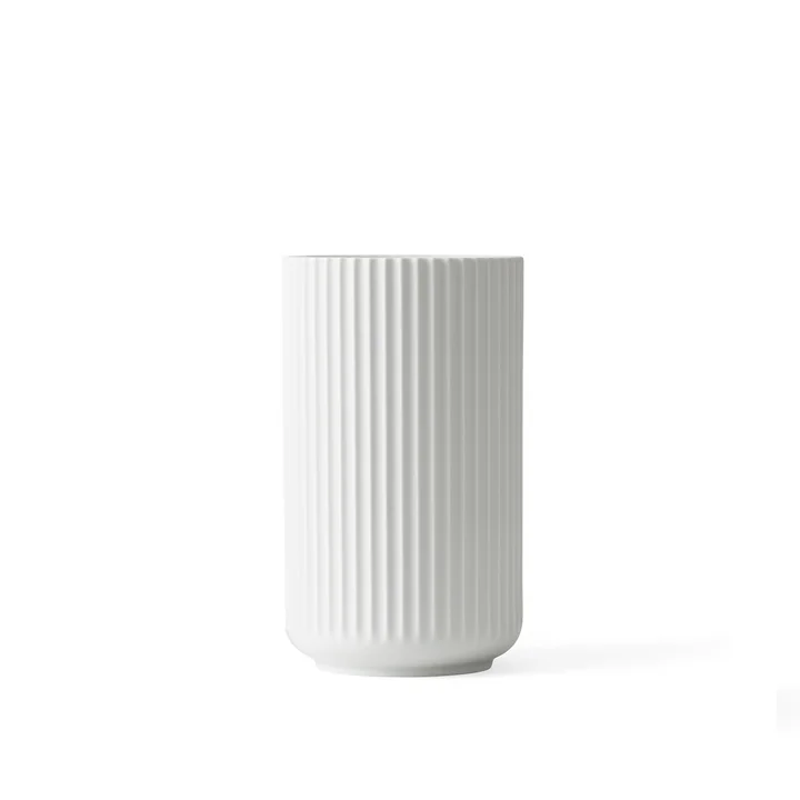 Vase Lyngby H 10,5 cm de Lyngby Porcelæn en blanc