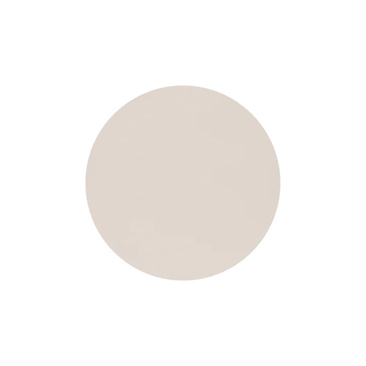 Glasuntersetzer Circle Ø 10 cm de Lind DNA in Nupo soft nude