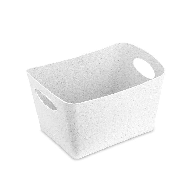 Boxxx S boîte de rangement de Koziol en blanc organique