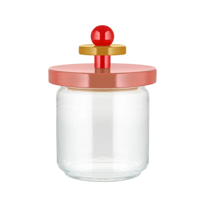 Twergi Boîte de rangement 0,75 l de Alessi en rose