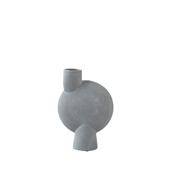 Sphere Vase Bubl Medio de 101 Copenhagen en gris clair