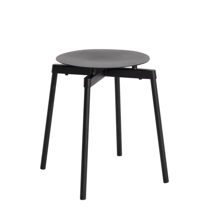 Fromme Tabouret Outdoor de Petite Friture en noir