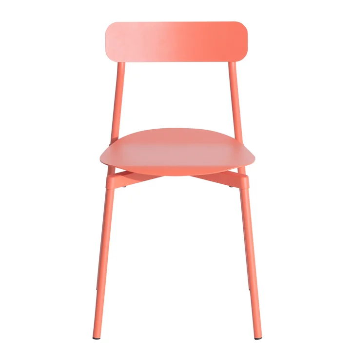 Fromme Chaise Outdoor de Petite Friture en corail