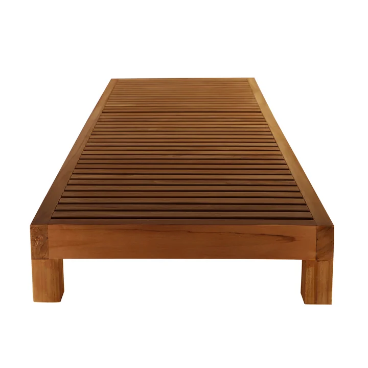 Korfu Bain de soleil en teck massif provenant de Jan Kurtz dans la nature