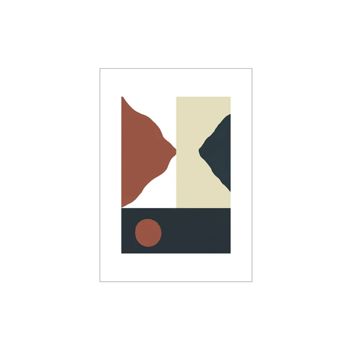 L'affiche Big Sur de Paper Collective , 30 x 40 cm