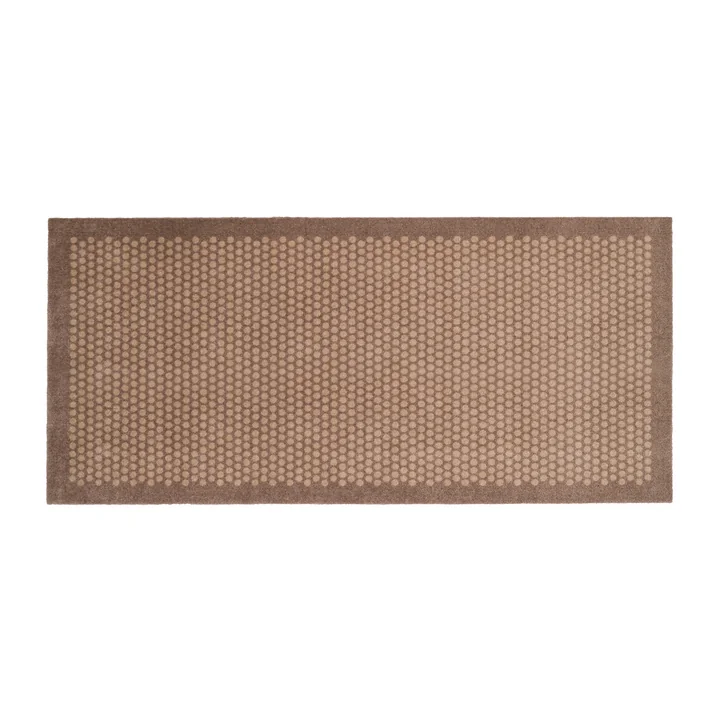 Dot Paillasson 90 x 200 cm de tica copenhagen en sable / beige