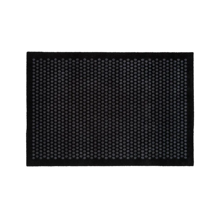 Dot Paillasson 90 x 130 cm de tica copenhagen en noir / gris