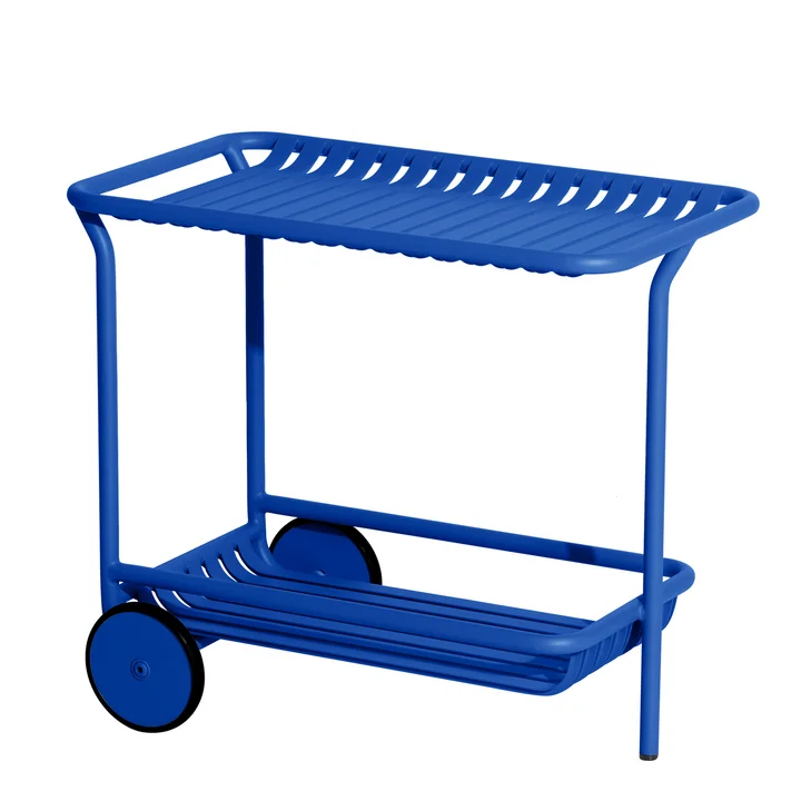 Le Week-End Trolley Outdoor de Petite Friture , bleu