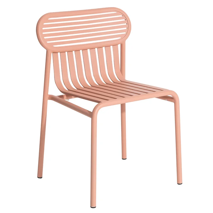 La chaise Week-End Outdoor de Petite Friture , blush
