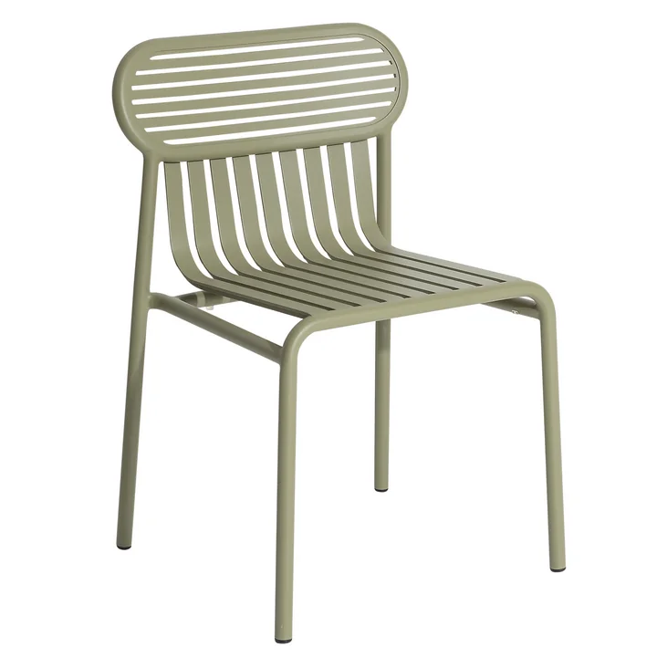 La chaise Week-End Outdoor de Petite Friture , vert jade