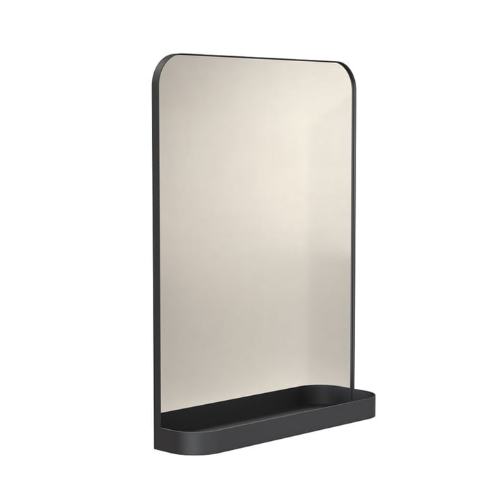 Le miroir Signatures TB600 avec étagère de Frost , noir