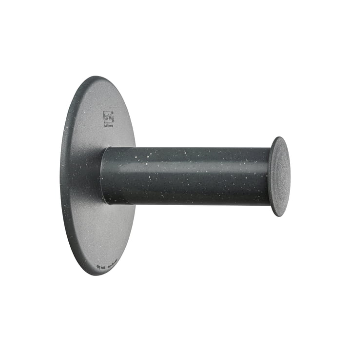 Plug'n Roll Support de papier toilette (Recyclé) de Koziol à nature grey