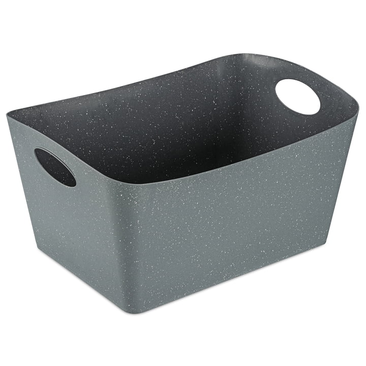 Boxxx L Boîte de rangement de Koziol in recyclé nature grey