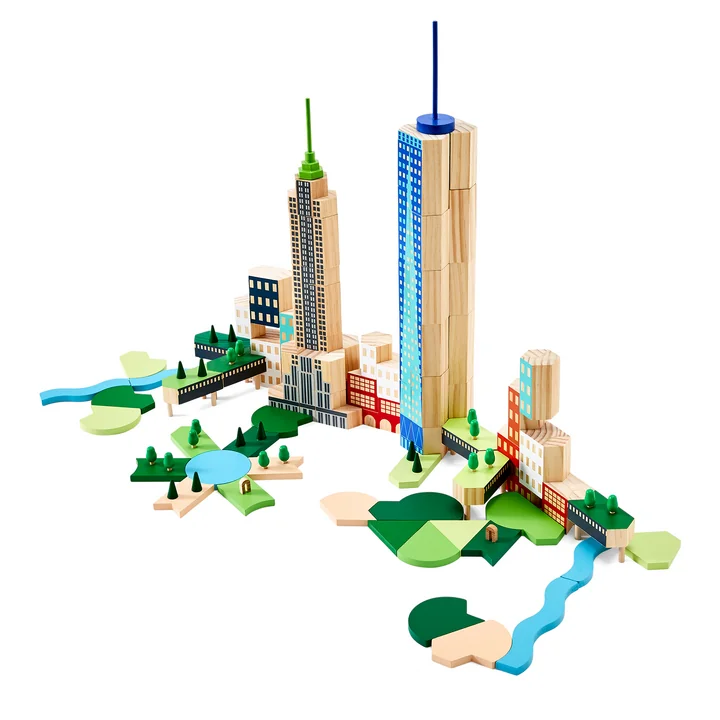 Blockitecture New York City Blocs de construction de Areaware dans la variante de Big Apple