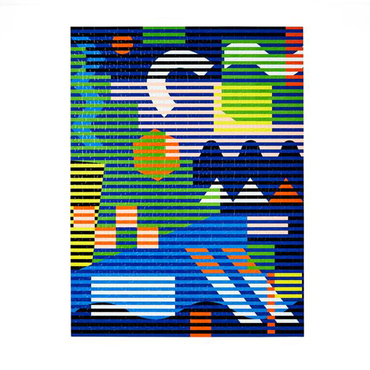 Pattern Puzzle de Areaware en version lenticulaire (500 pièces)