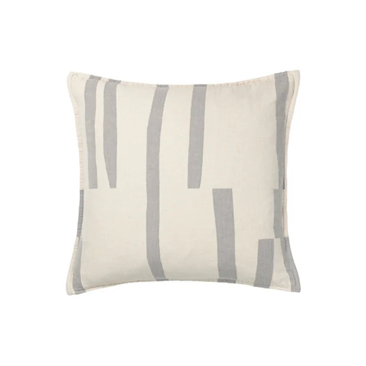 Lyme Grass Taie d'oreiller 50 x 50 cm de Elvang en gris