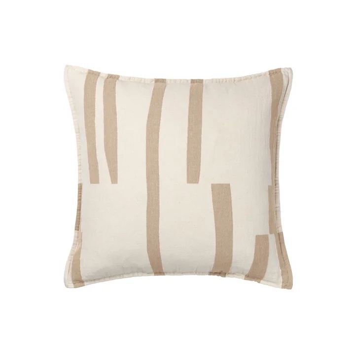 Lyme Grass Taie d'oreiller 50 x 50 cm de Elvang en beige