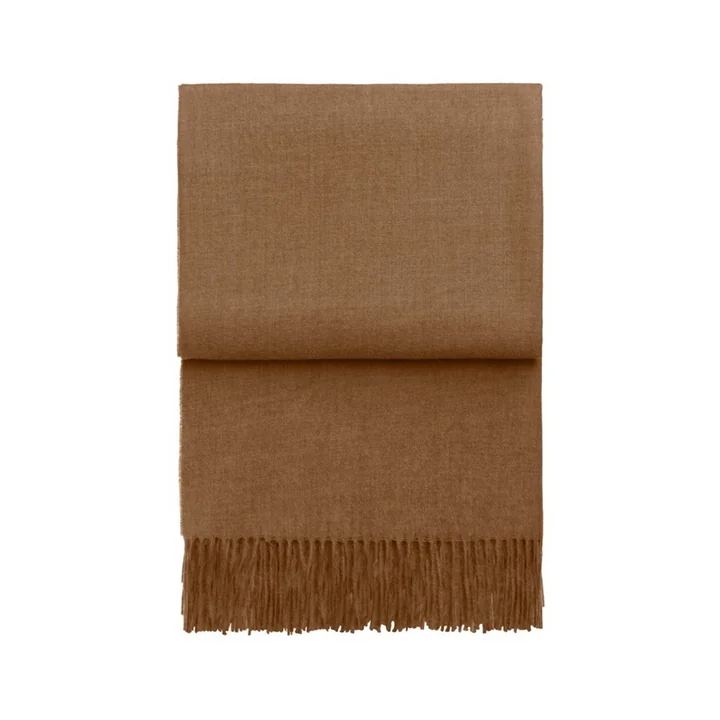 Luxury Couverture de Elvang en camel