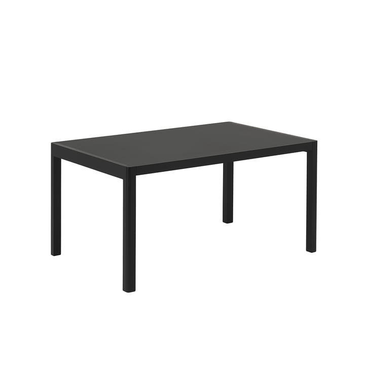 Workshop Table de salle à manger 140 x 92 cm de Muuto en noir