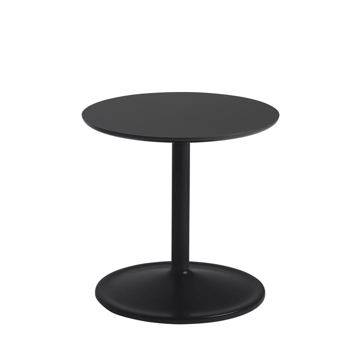 Soft Table d'appoint Ø 41 cm, H 40 cm de Muuto en noir