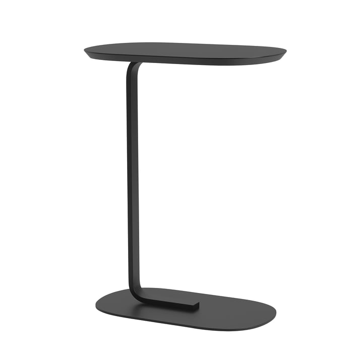Relate Side Table H 73,5 cm de Muuto en noir