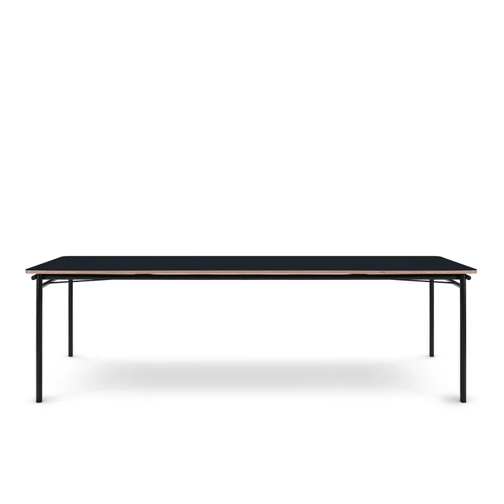 La table à manger Taffel (extensible) de Eva Solo , 90 x 200-320 cm, nero