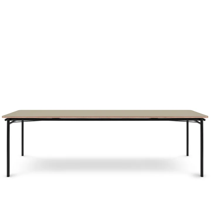 La table à manger Taffel (extensible) de Eva Solo , 90 x 250-370 cm, pebble