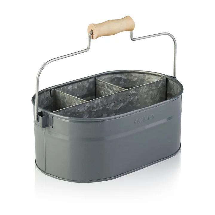 Le récipient à ustensiles de Humdakin, 30 x 19 x 13 cm, gris