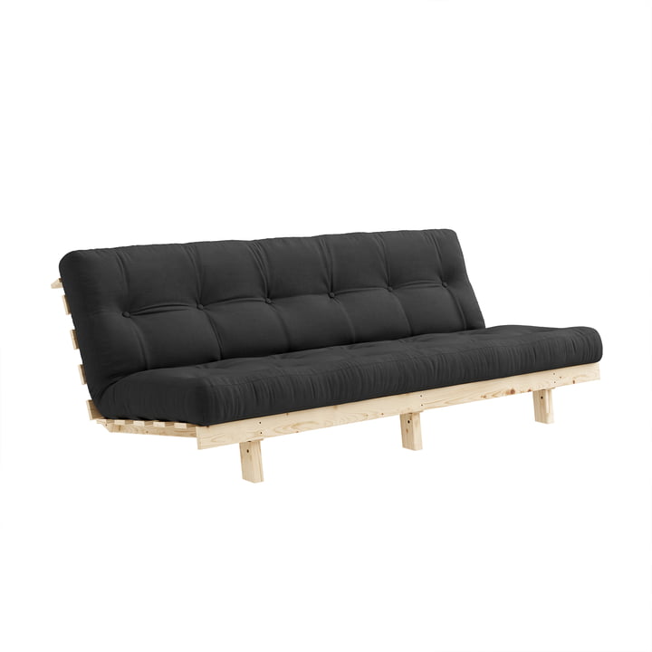 Lean Canapé-lit de Karup Design en pin naturel / gris foncé
