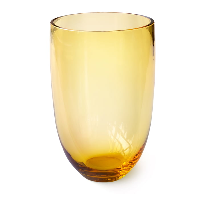 Shia Vase, Ø 20 x H 30 cm, jaune béryl de ClassiCon