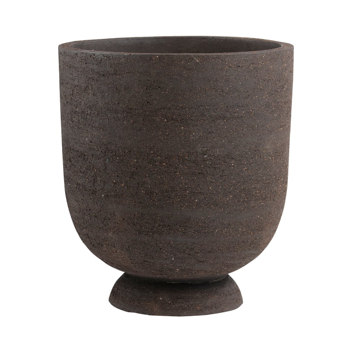 Le Terra Pot de plantes et vase de AYTM , Ø 50 x H 60 cm, brun