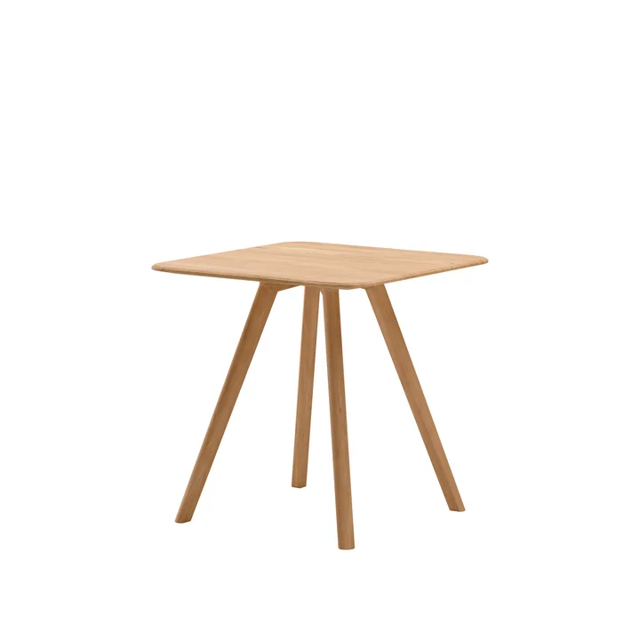 Meyer Table Small 75 x 75 cm, chêne ciré de OUT Objekte unserer Tage