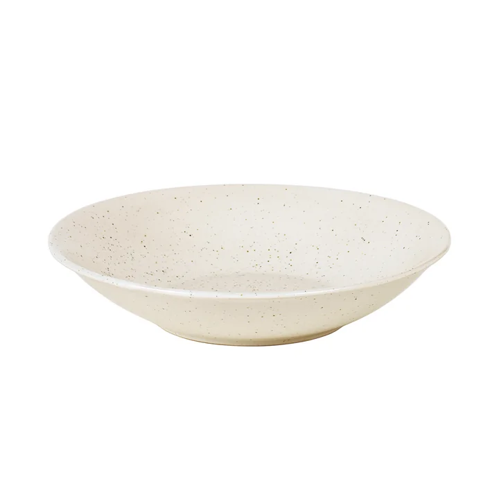 Nordic Vanilla Assiette creuse, Ø 22,5 x H 5 cm de Broste Copenhagen