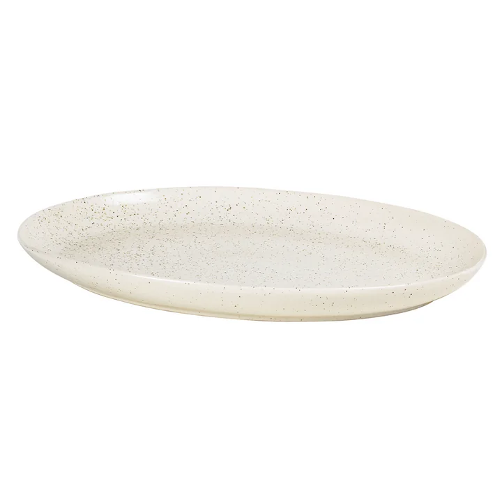 Nordic Vanilla Plat de service, 35,5 x 26,5 cm de Broste Copenhagen