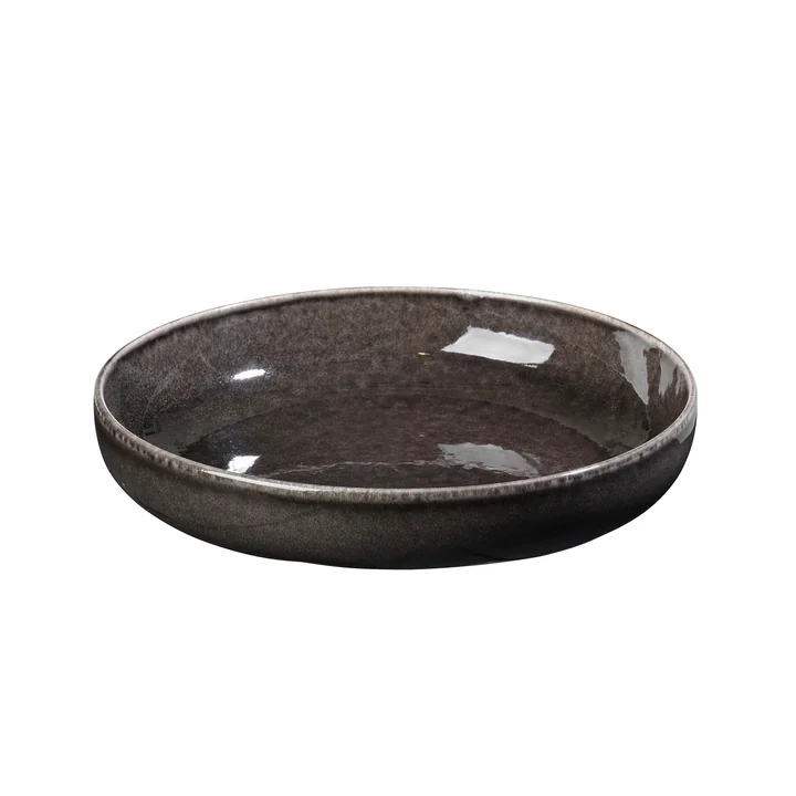 Le bol Nordic Coal de Broste Copenhagen , Ø 22,5 x H 4,8 cm