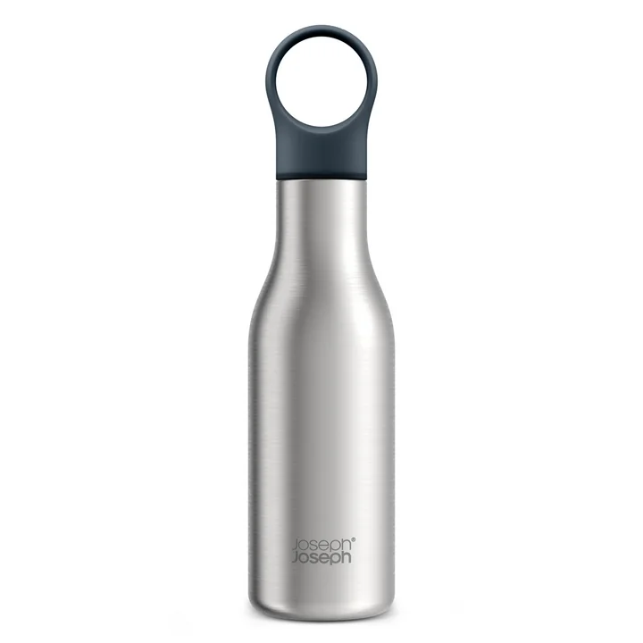 Loop Gourde 500 ml de Joseph Joseph en acier inoxydable anthracite