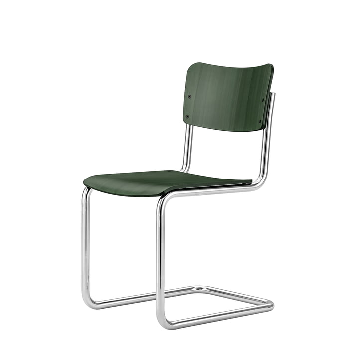 Chaise pour enfants S 43 K de Thonet en vert émeraude