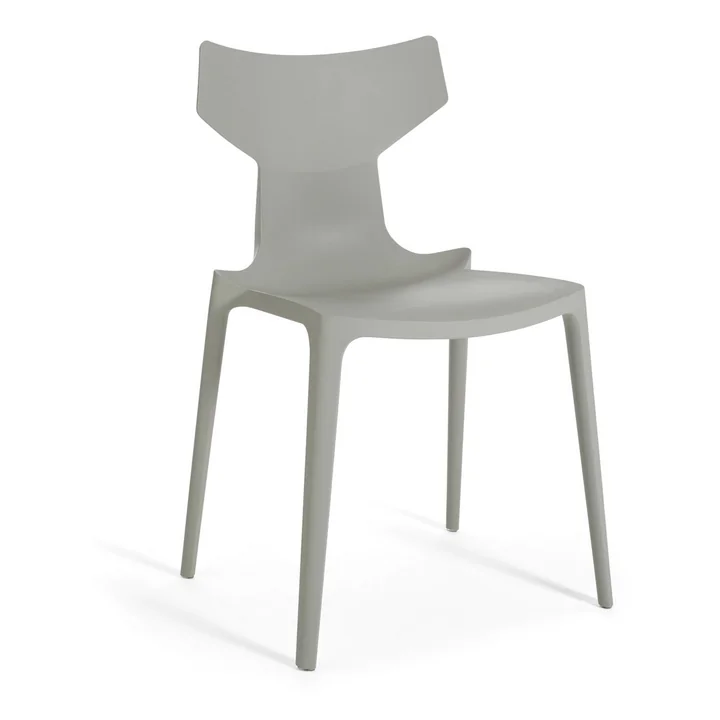 Chaise Re-Chair de Kartell en gris