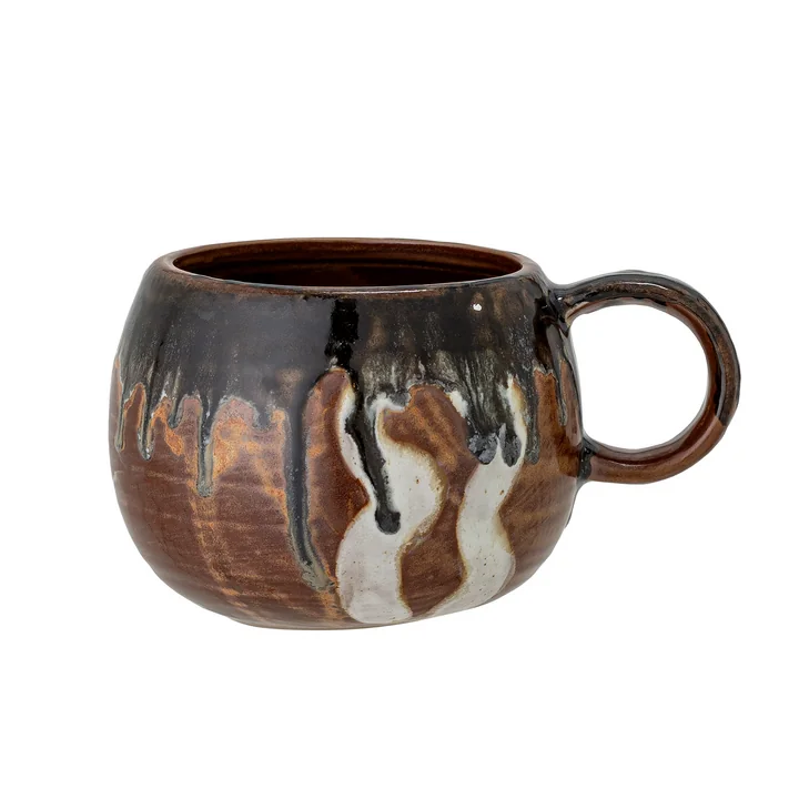 Senna Mug de Bloomingville en brun foncé