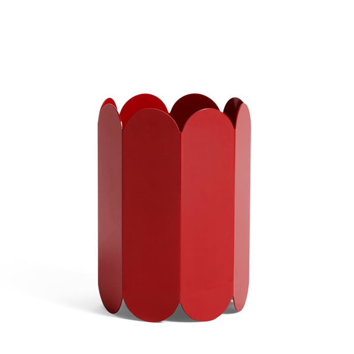 Arcs Vase de Hay dans la couleur rouge